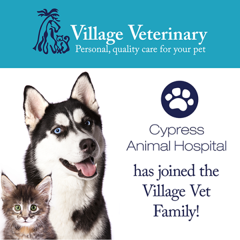 WELCOMING THE CYPRESS ANIMAL HOSPITAL FAMILY